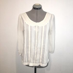 Romantic Lace 3/4 Sleeve Top